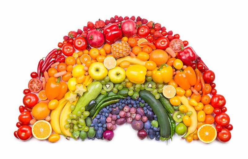 Flavonoids make fruits and veggies tasty and colorful